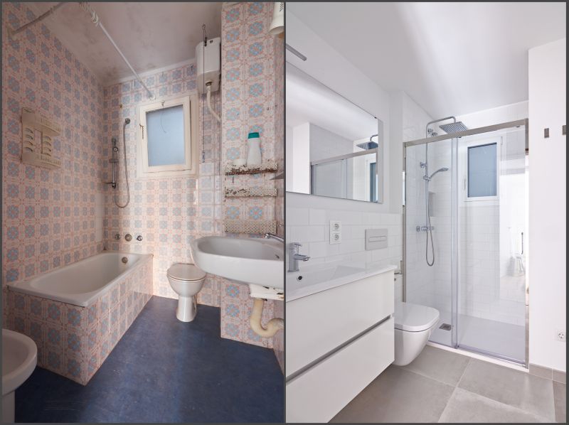 Before and After Bathroom Makeover